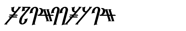 Reanaarian font preview